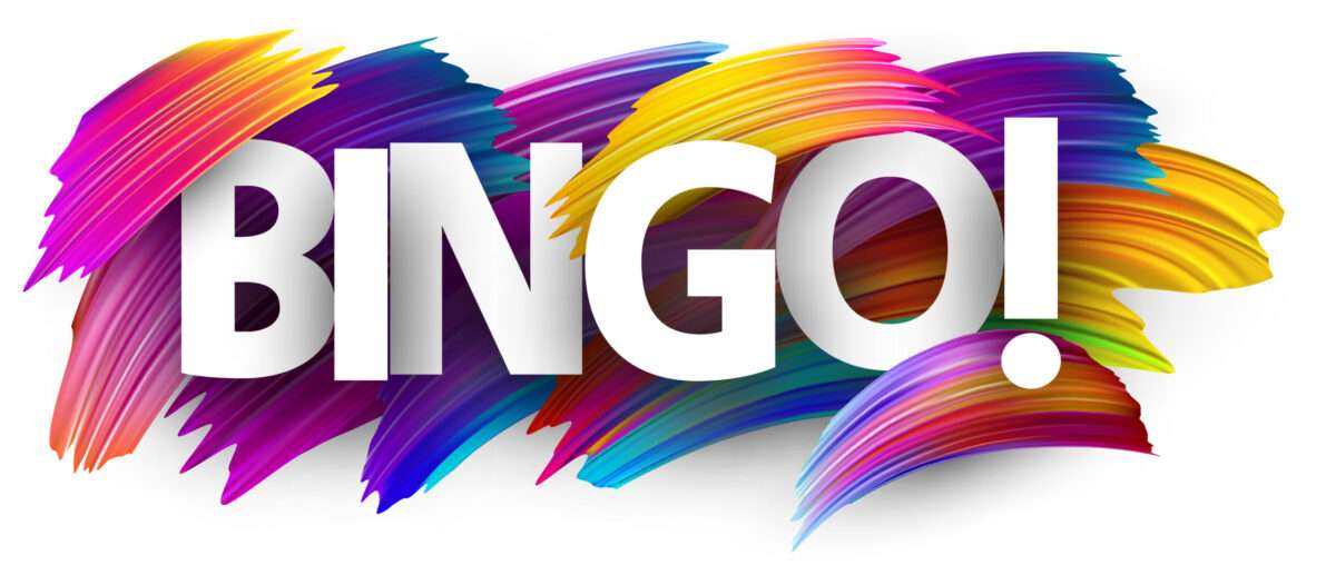 Bingo for fun and camaraderie!