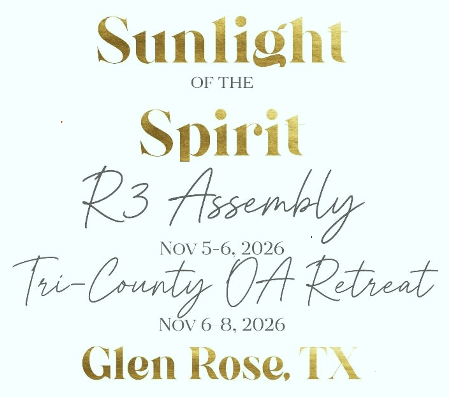 Fall 2026 Region 3 Tri-County OA Retreat